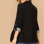 Blazer Rose À Coupe Décontractée Pour Femme | Idéal Pour Le Travail Et Les Sorties