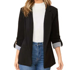 Blazer Rose À Coupe Décontractée Pour Femme | Idéal Pour Le Travail Et Les Sorties
