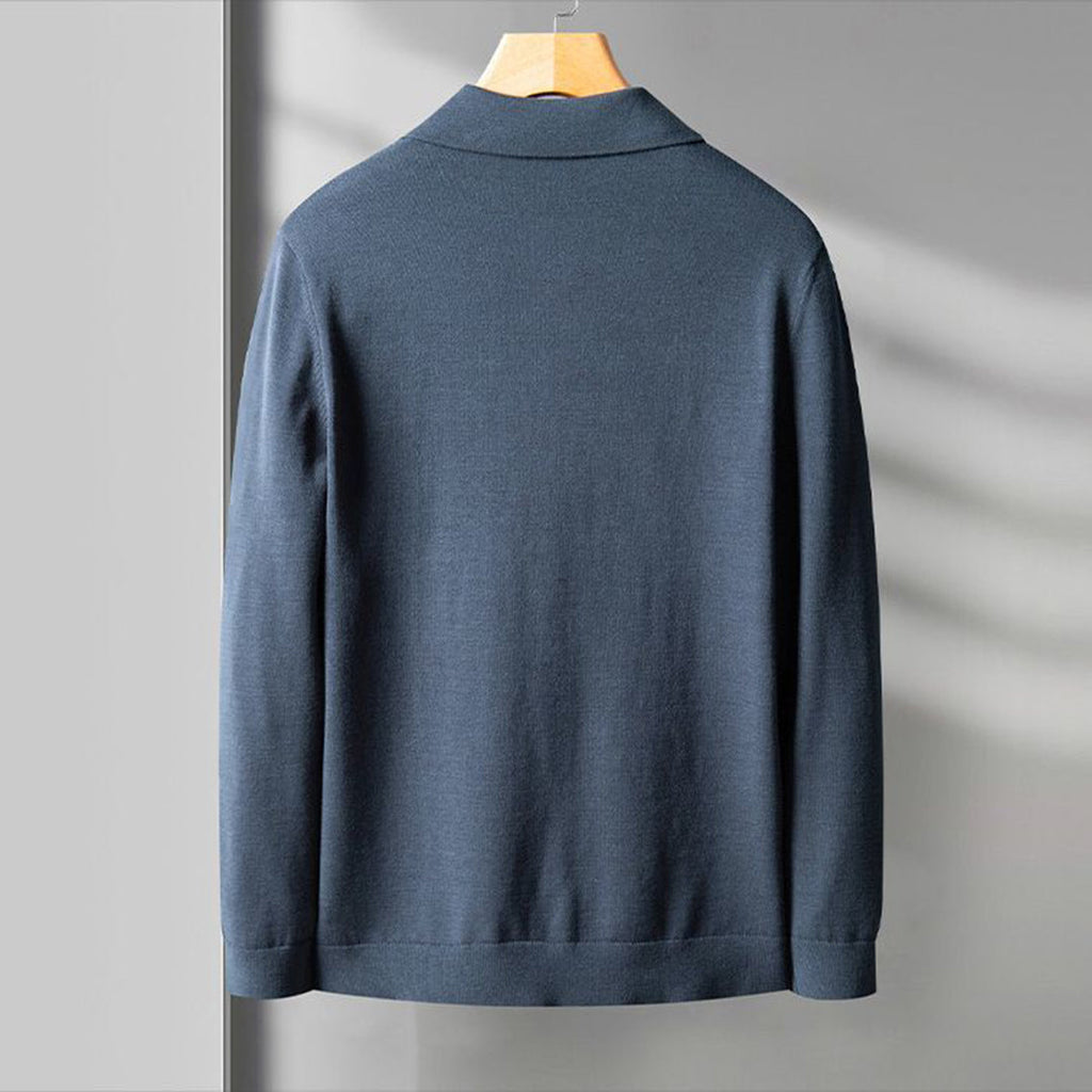 Blazer à Rayures Fines avec Col à Revers pour Homme | Idéal pour Bureau et Occasions Formelles