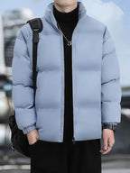 Veste d’Hiver avec Capuche Ajustable pour Homme | Idéale pour Temps Froid
