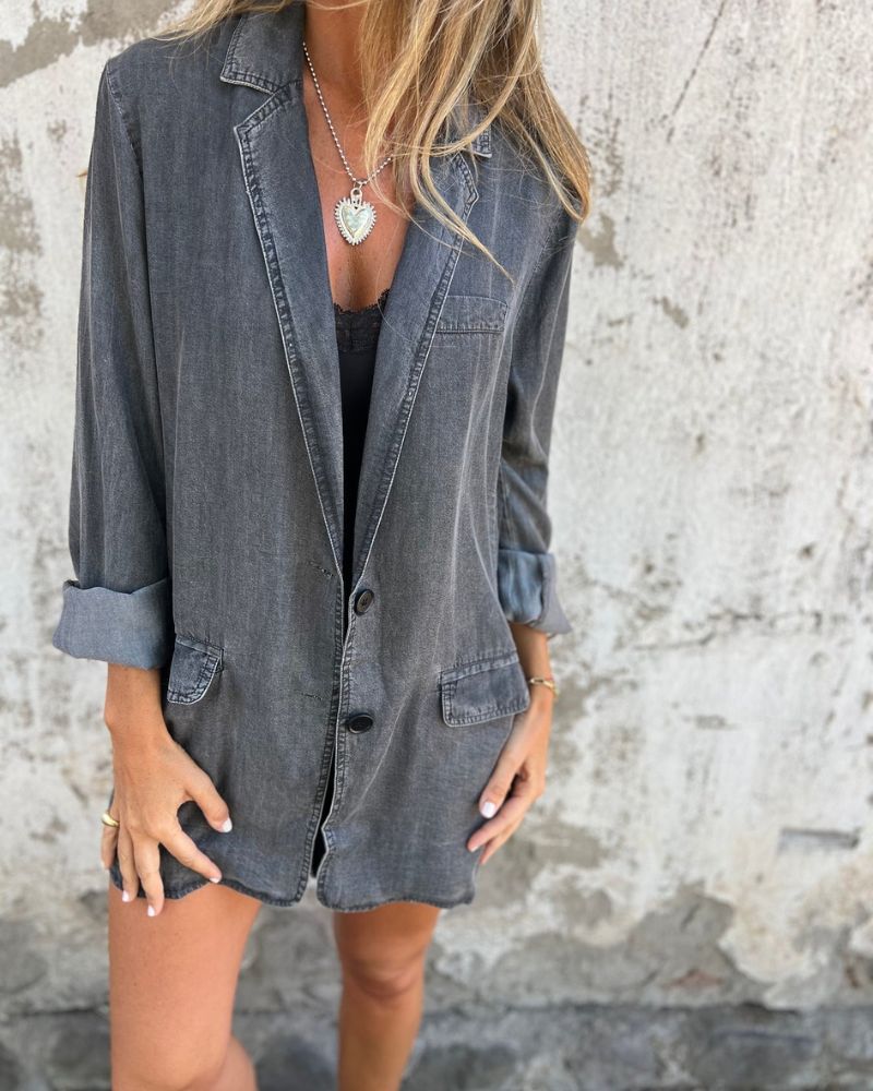 Blazer à Coupe Décontractée pour Femme | Idéal pour Mi-Saison