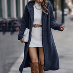 Manteau Long avec Capuche et Coupe Oversize pour Femme | Idéal pour l’Hiver