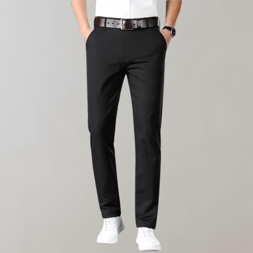 Pantalon À Coupe Droite pour Homme | Idéal pour Le Travail Et Les Loisirs