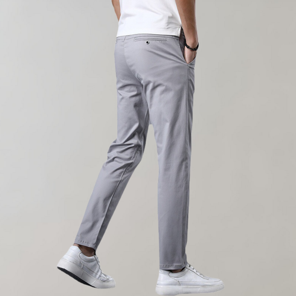 Pantalon À Coupe Droite pour Homme | Idéal pour Le Travail Et Les Loisirs
