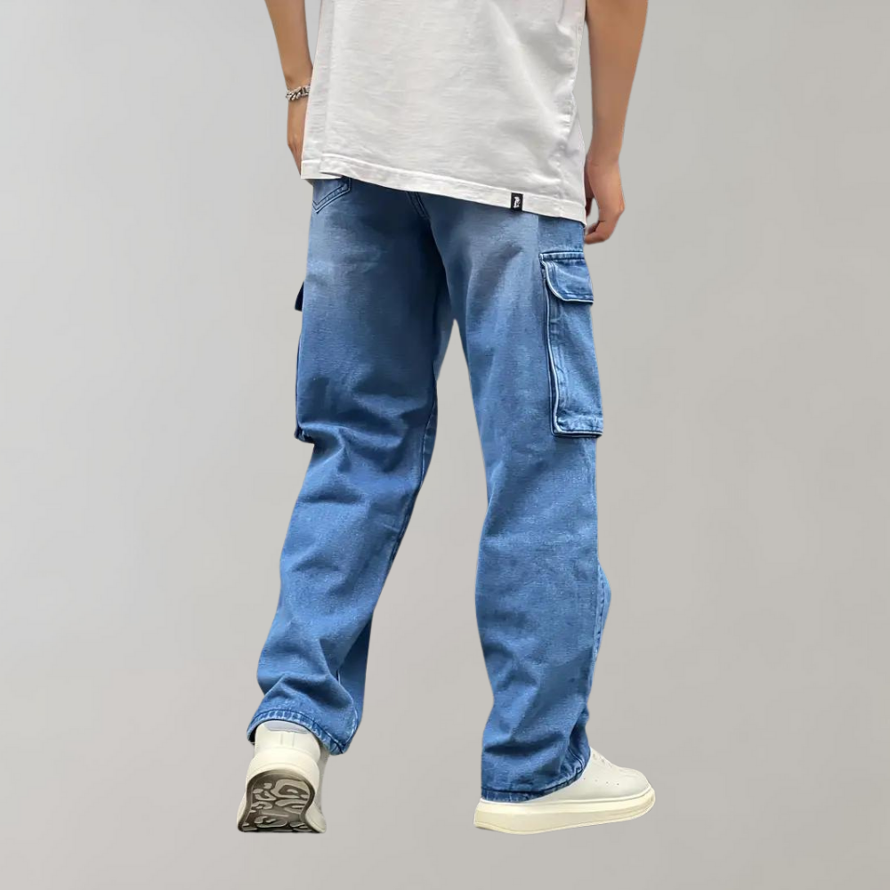 Pantalon À Coupe Droite pour Homme | Idéal pour Le Travail Et Les Loisirs