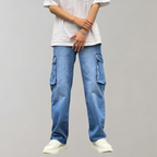 Pantalon À Coupe Droite pour Homme | Idéal pour Le Travail Et Les Loisirs