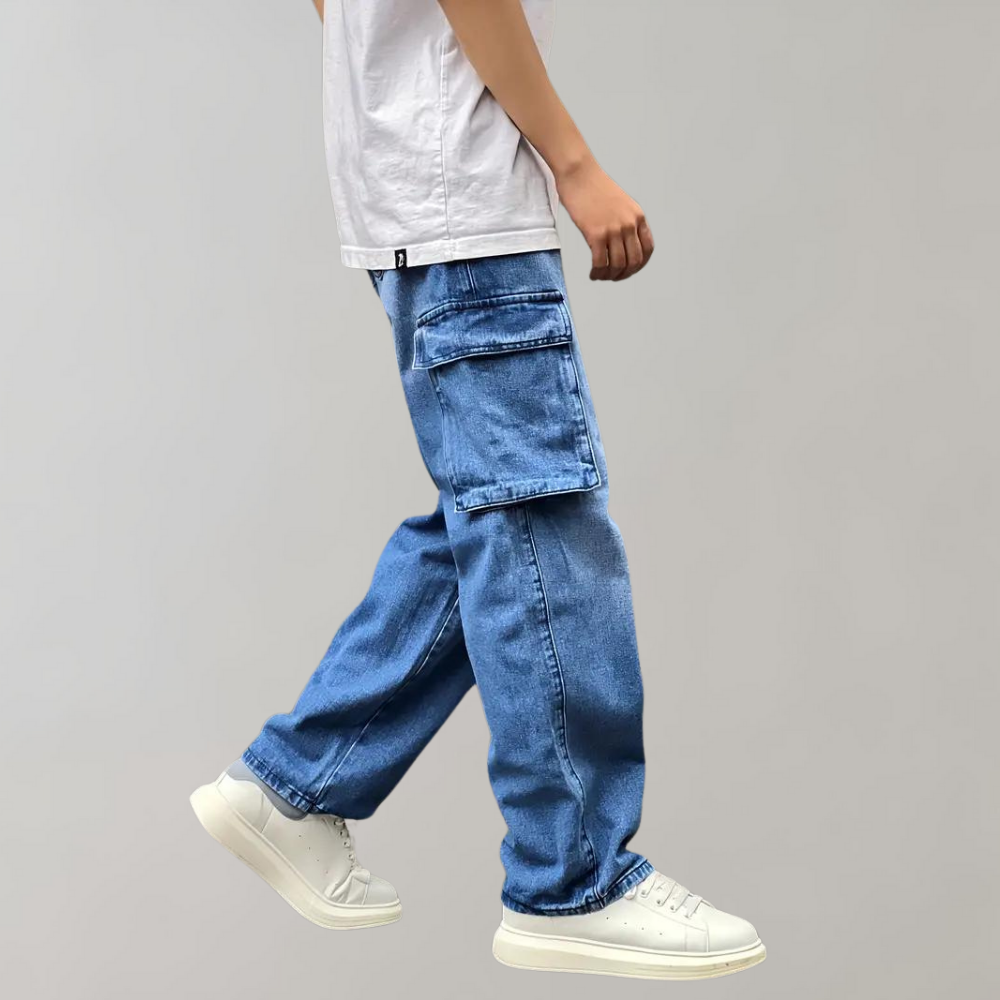 Pantalon À Coupe Droite pour Homme | Idéal pour Le Travail Et Les Loisirs