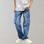 Pantalon À Coupe Droite pour Homme | Idéal pour Le Travail Et Les Loisirs