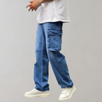 Pantalon À Coupe Droite pour Homme | Idéal pour Le Travail Et Les Loisirs