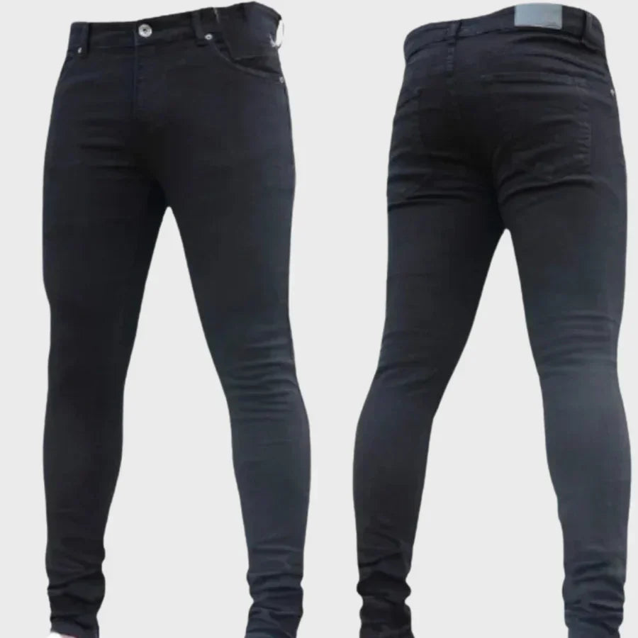 Jean Slim pour Homme avec Coupe Ajustée | Idéal pour un Usage Quotidien et un Style Moderne