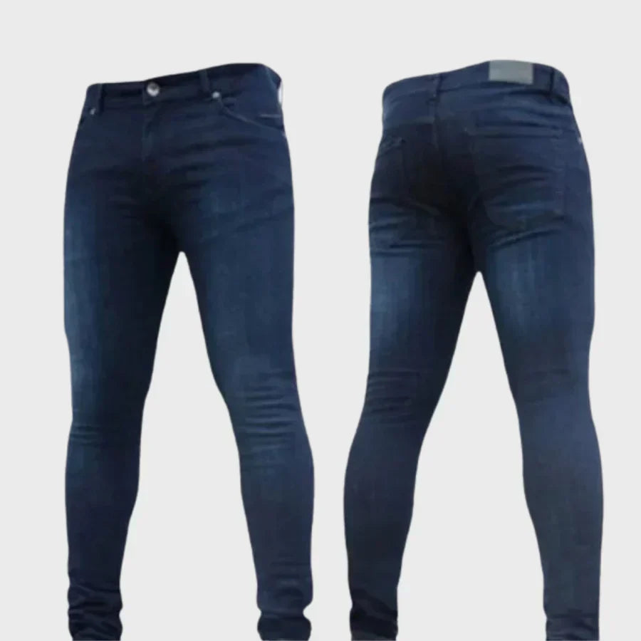 Jean Slim pour Homme avec Coupe Ajustée | Idéal pour un Usage Quotidien et un Style Moderne