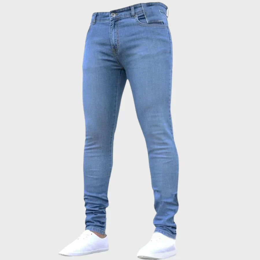 Jean Slim pour Homme avec Coupe Ajustée | Idéal pour un Usage Quotidien et un Style Moderne