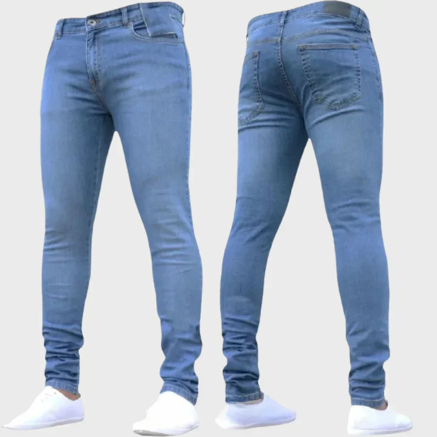 Jean Slim pour Homme avec Coupe Ajustée | Idéal pour un Usage Quotidien et un Style Moderne