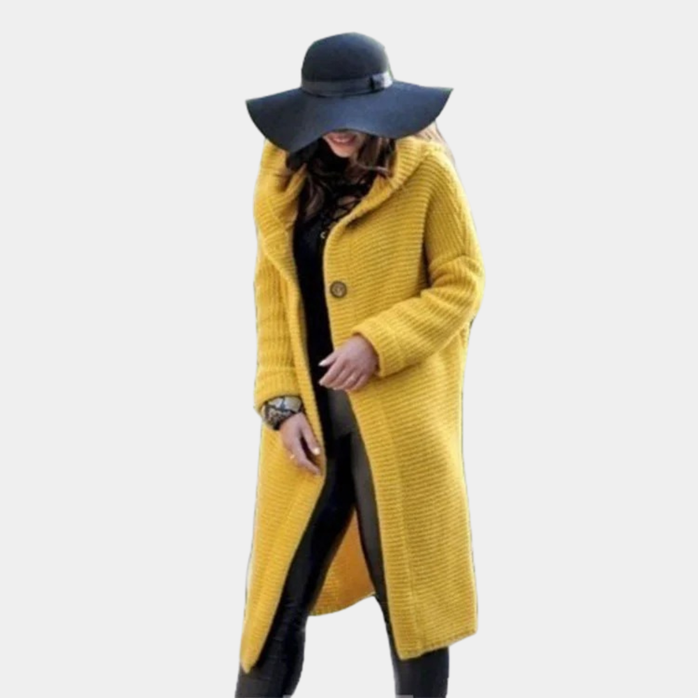 Gilet à Capuche Avec Fermeture Éclair Pour Femme | Idéal Pour la Saison Hivernale