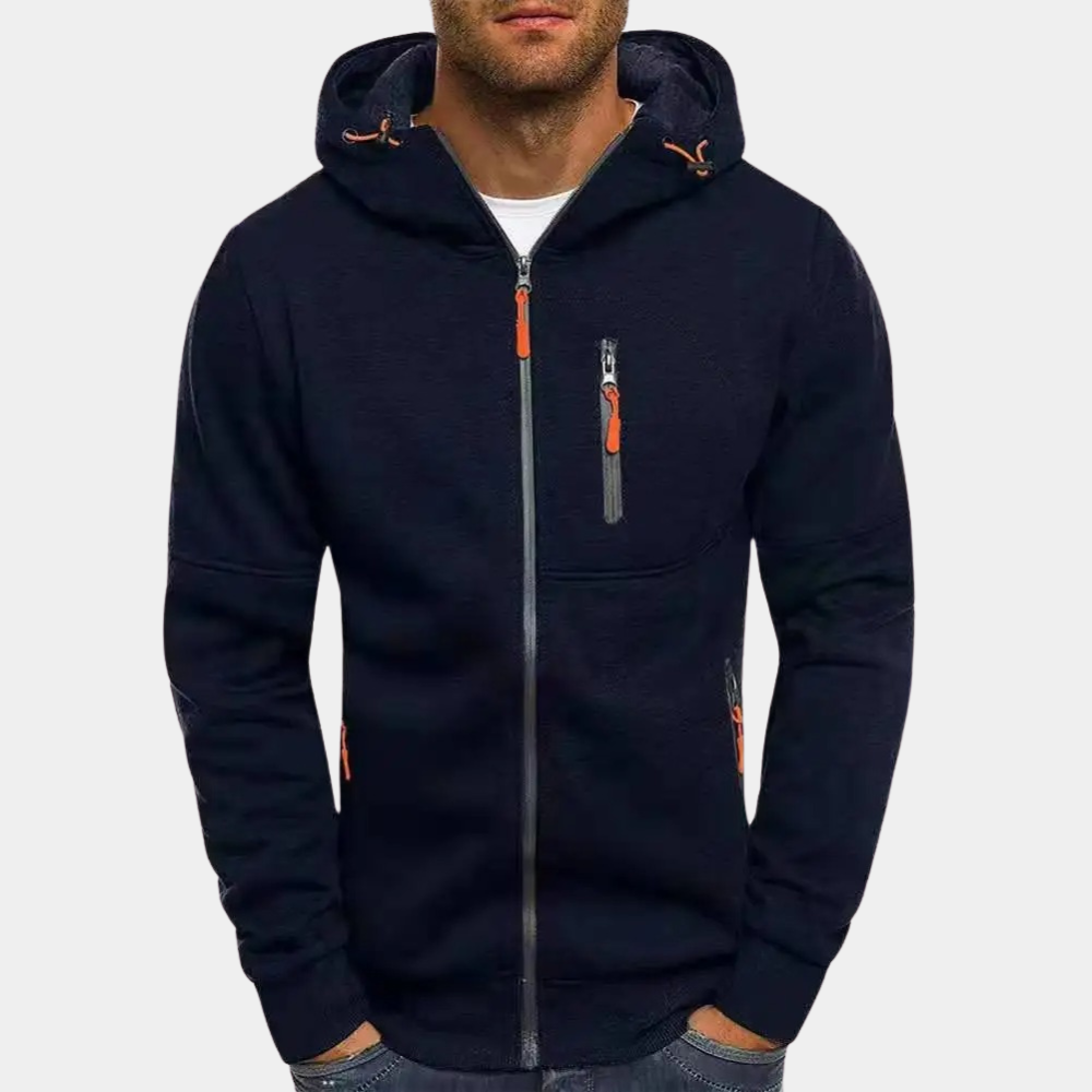 Pull Zippé Avec Capuche Pour Hommes | Idéal Pour Un Usage Quotidien