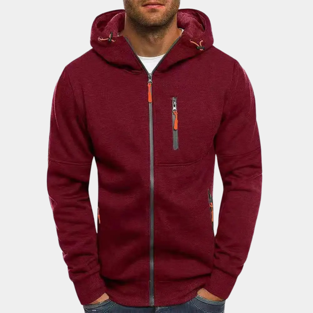 Pull Zippé Avec Capuche Pour Hommes | Idéal Pour Un Usage Quotidien