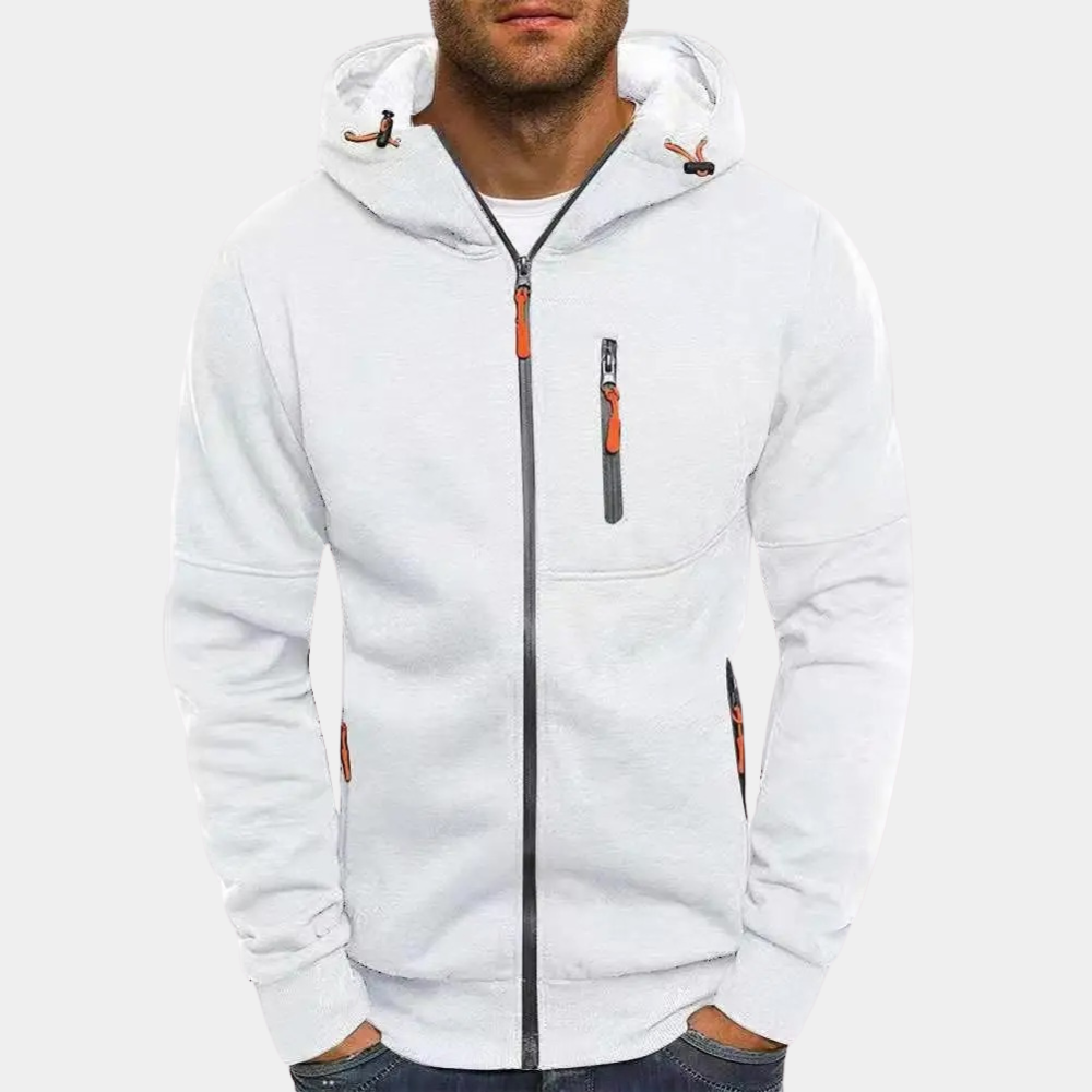 Pull Zippé Avec Capuche Pour Hommes | Idéal Pour Un Usage Quotidien