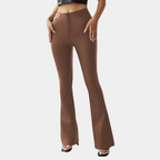 Pantalon Ajusté à Coupe Slim pour Femme | Idéal pour le Quotidien et les Occasions Habillées