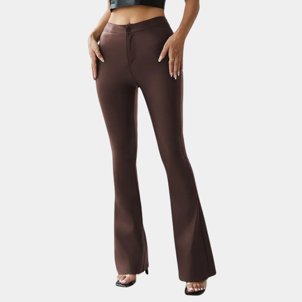 Pantalon Ajusté à Coupe Slim pour Femme | Idéal pour le Quotidien et les Occasions Habillées