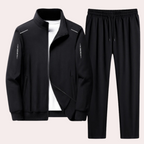 Ensemble Deux Pièces avec Veste Zippée et Pantalon pour Homme | Idéal pour Un Usage Quotidien