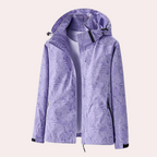 Veste À Capuche Amovible pour Femme Avec Motif Camouflage | Idéale pour Toutes Saisons