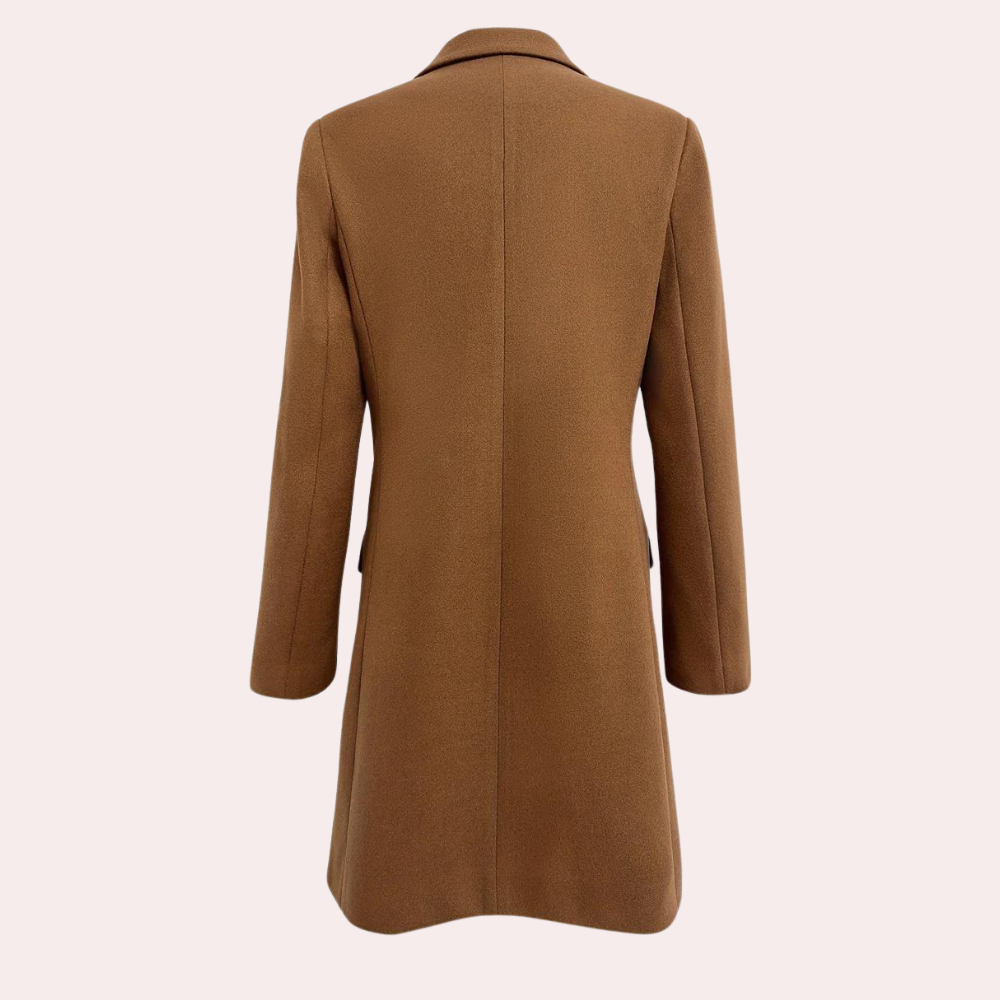 Trench-Coat Double Boutonnage Avec Coupe Ajustée Pour Femme | Idéal Pour Les Occasions Quotidiennes Et Formelles