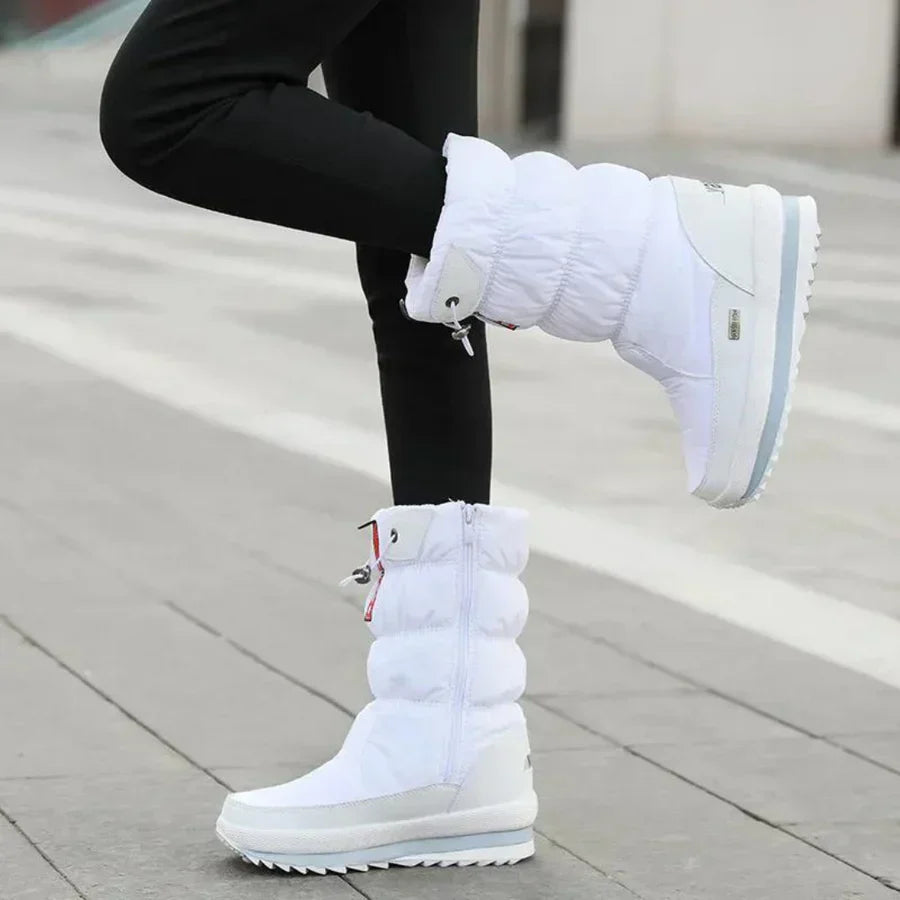 Bottines d’Hiver avec Doublure Intérieure pour Femmes | Idéal pour la Saison Hivernale