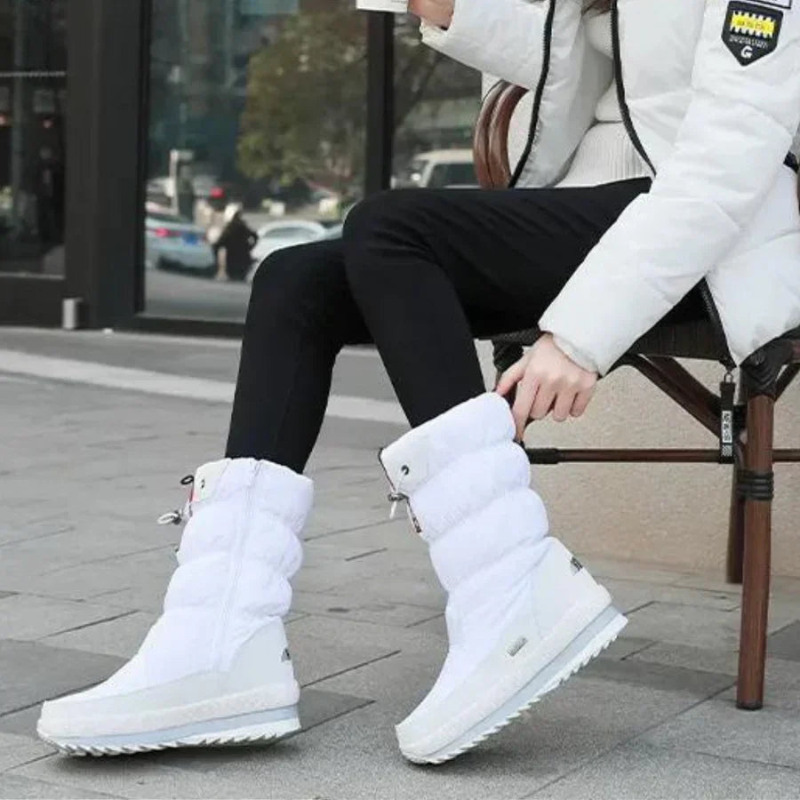 Bottines d’Hiver avec Doublure Intérieure pour Femmes | Idéal pour la Saison Hivernale