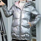 Manteau Matelassé avec Capuche pour Femme | Idéal pour les Journées Froides