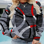 Pull à Coupe Ample pour Femme avec Manches Longues | Idéal pour le Printemps, l’Automne et l’Hiver