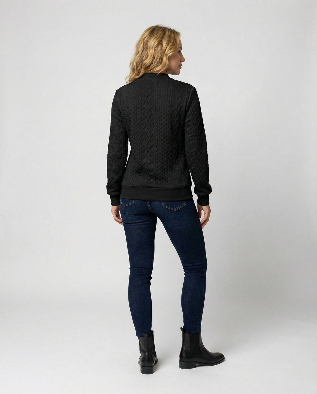 Pull En Maille Structurée Pour Femme | Idéal Pour Printemps