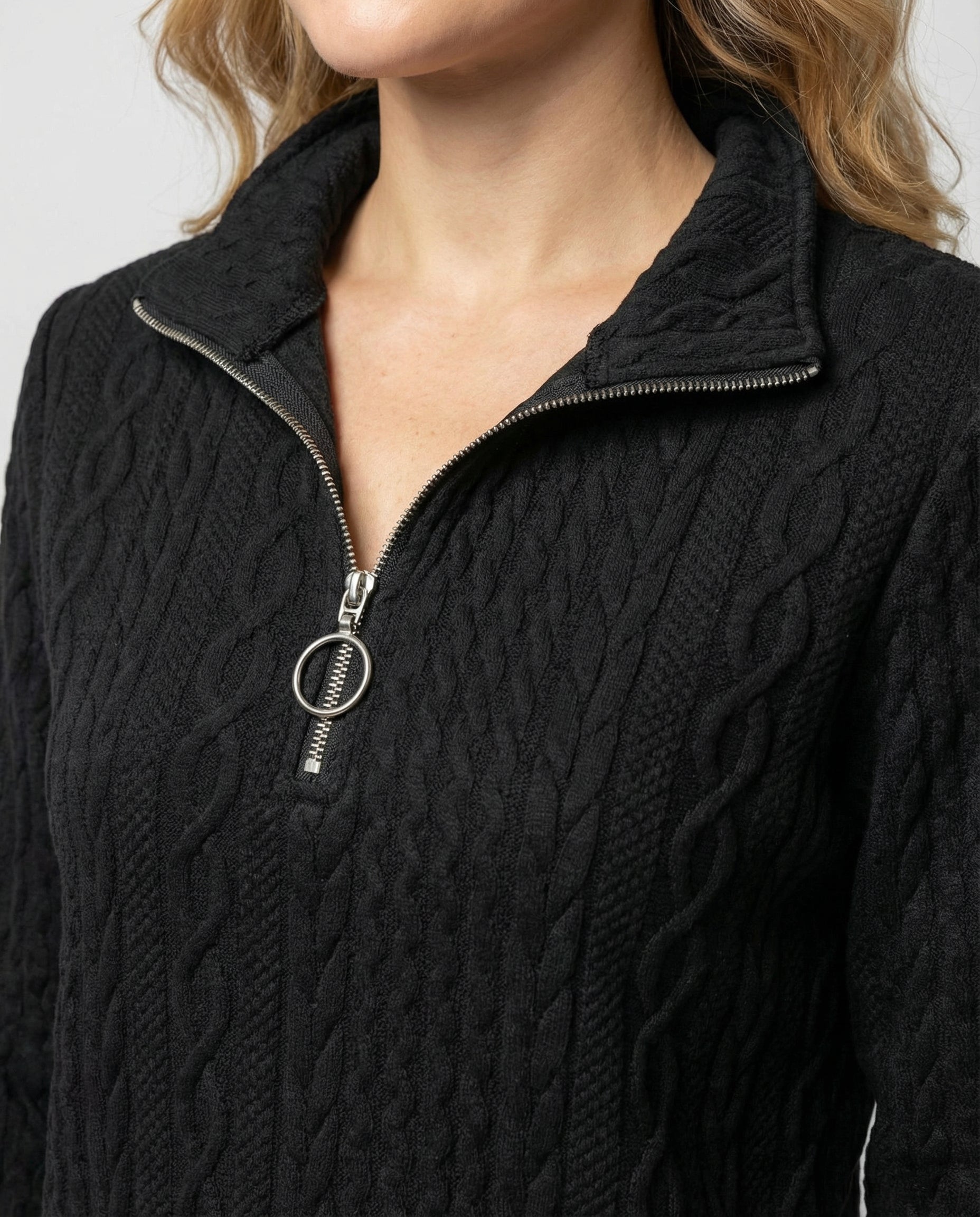 Pull En Maille Structurée Pour Femme | Idéal Pour Printemps