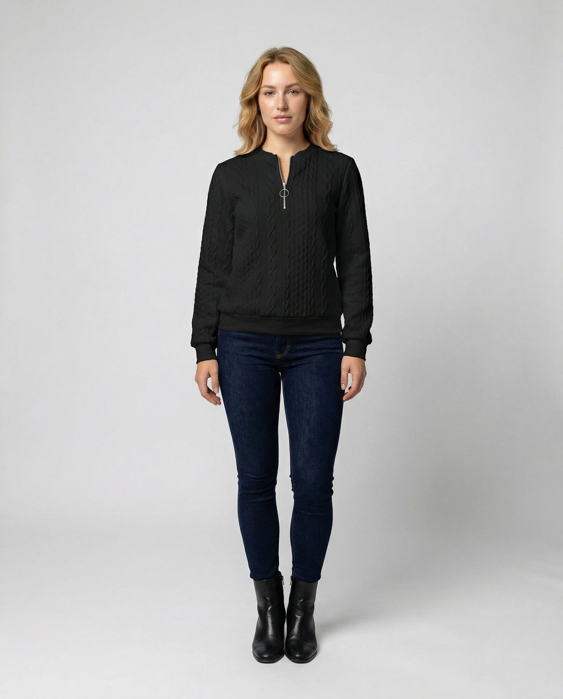 Pull En Maille Structurée Pour Femme | Idéal Pour Printemps
