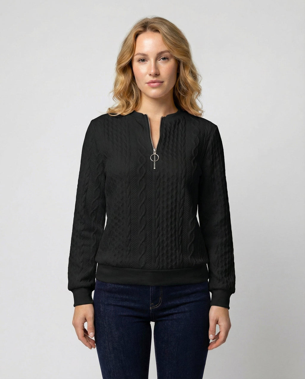 Pull En Maille Structurée Pour Femme | Idéal Pour Printemps