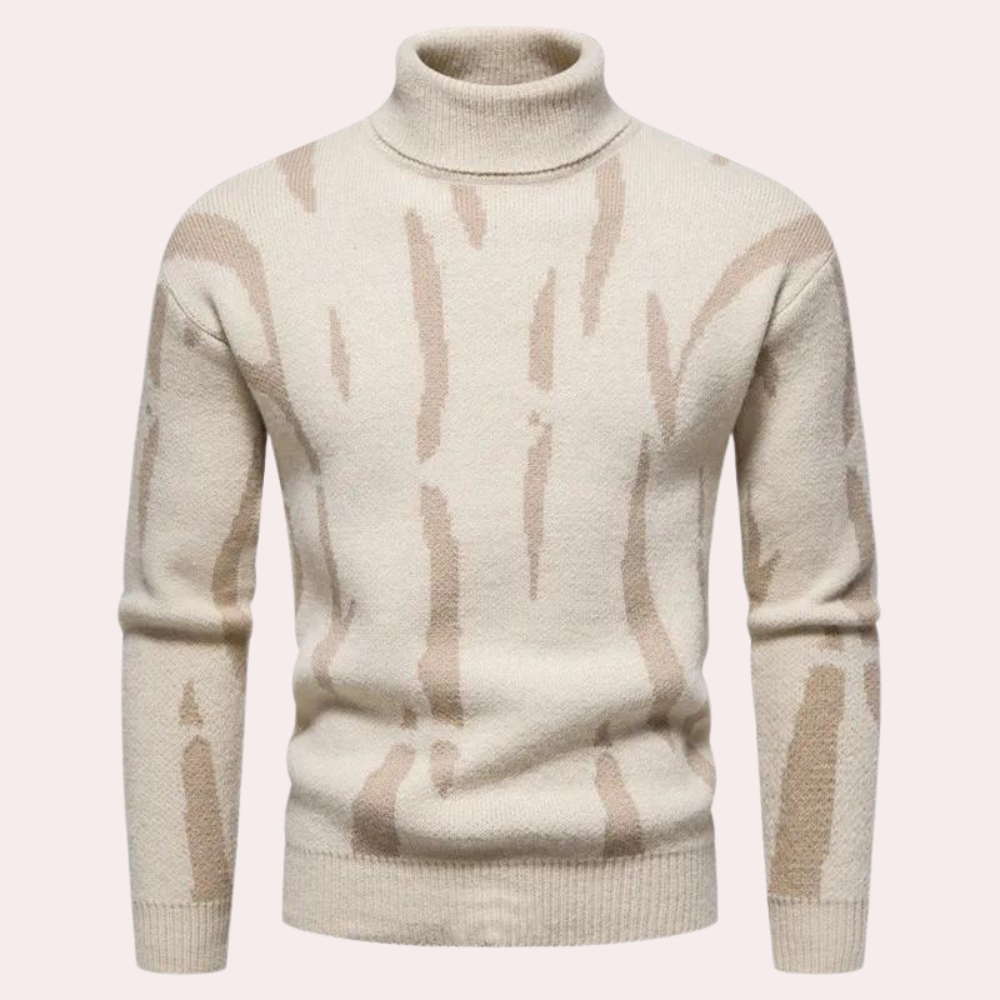 Pull Col Roulé Avec Coupe Classique Pour Homme | Idéal Pour La Saison Fraîche