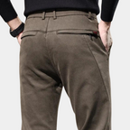 Pantalon à Coupe Ajustée pour Homme | Idéal pour Les Occasions Quotidiennes et Semi-Formelles