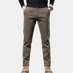 Pantalon à Coupe Ajustée pour Homme | Idéal pour Les Occasions Quotidiennes et Semi-Formelles