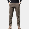 Pantalon à Coupe Ajustée pour Homme | Idéal pour Les Occasions Quotidiennes et Semi-Formelles