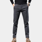 Pantalon à Coupe Ajustée pour Homme | Idéal pour Les Occasions Quotidiennes et Semi-Formelles