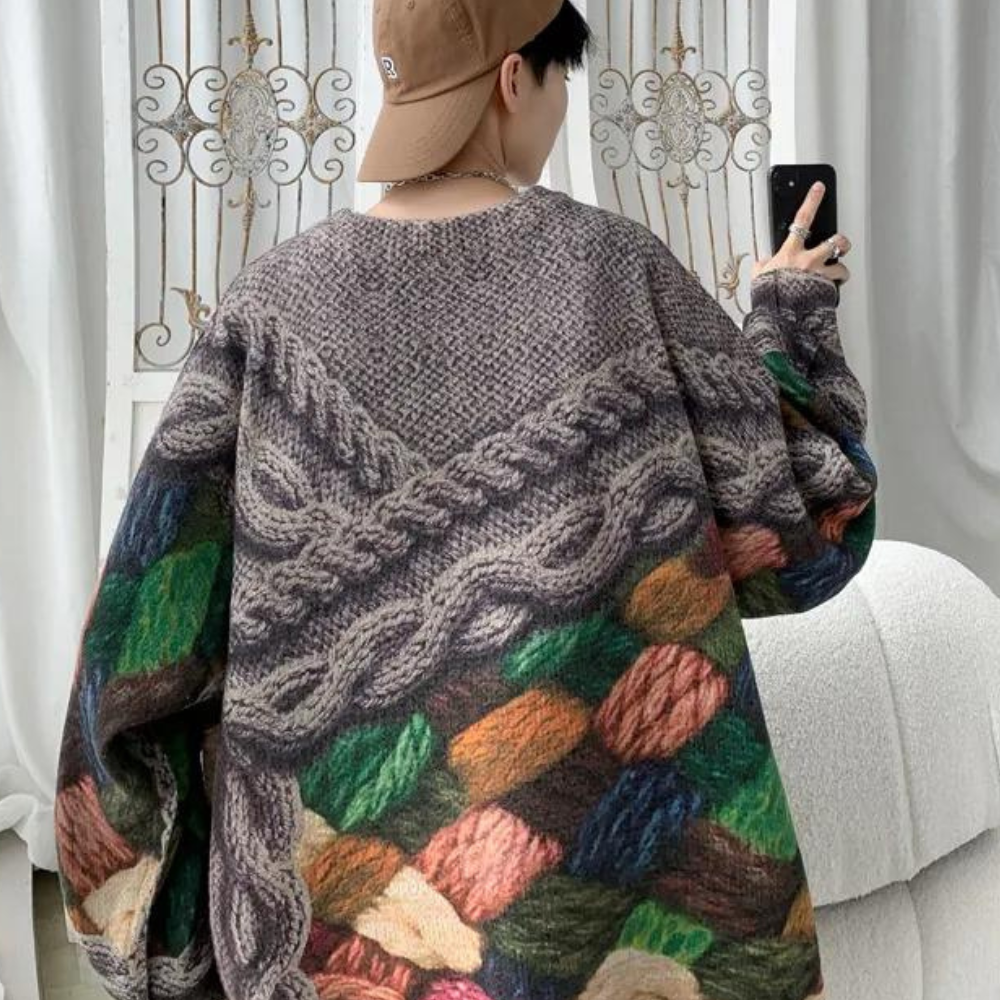 Pull Avec Coupe Décontractée Pour Hommes | Idéal Pour Les Sorties Décontractées