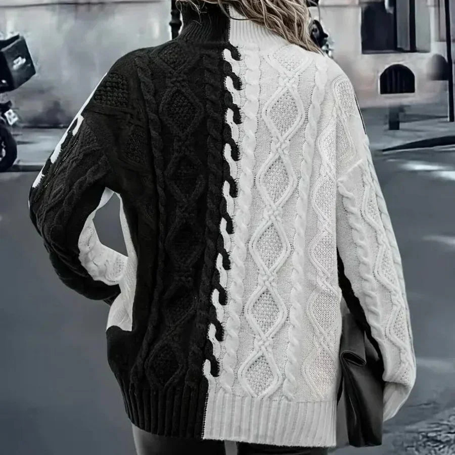 Pull À Col Roulé pour Femme | Idéal pour l’Automne Et l’Hiver