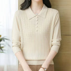 Pull En Maille Uni Pour Femme | Idéal Pour Usage Quotidien