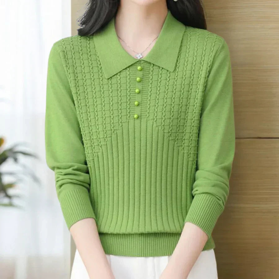 Pull En Maille Uni Pour Femme | Idéal Pour Usage Quotidien