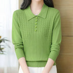 Pull En Maille Uni Pour Femme | Idéal Pour Usage Quotidien