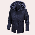 Veste D’Hiver avec Capuche Et Fermeture Zippée pour Homme | Idéal pour La Saison Froide