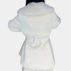 Manteau D’Hiver avec Capuche Ajustable pour Femme | Idéal pour Les Journées Froides