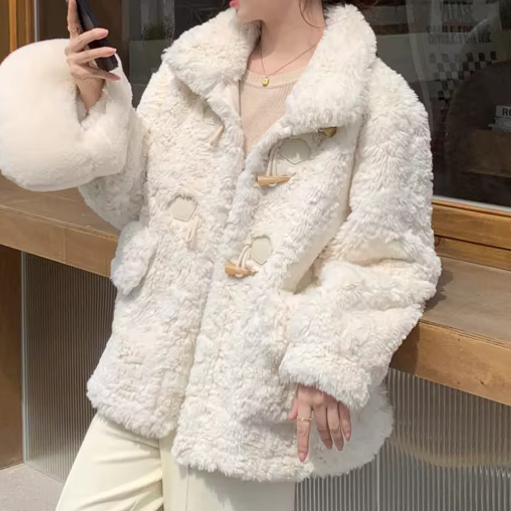 Veste d’Hiver avec Capuche Amovible pour Femme | Idéale pour la Saison Froide