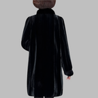 Manteau Long avec Col Montant pour Femme | Idéal pour l’Hiver