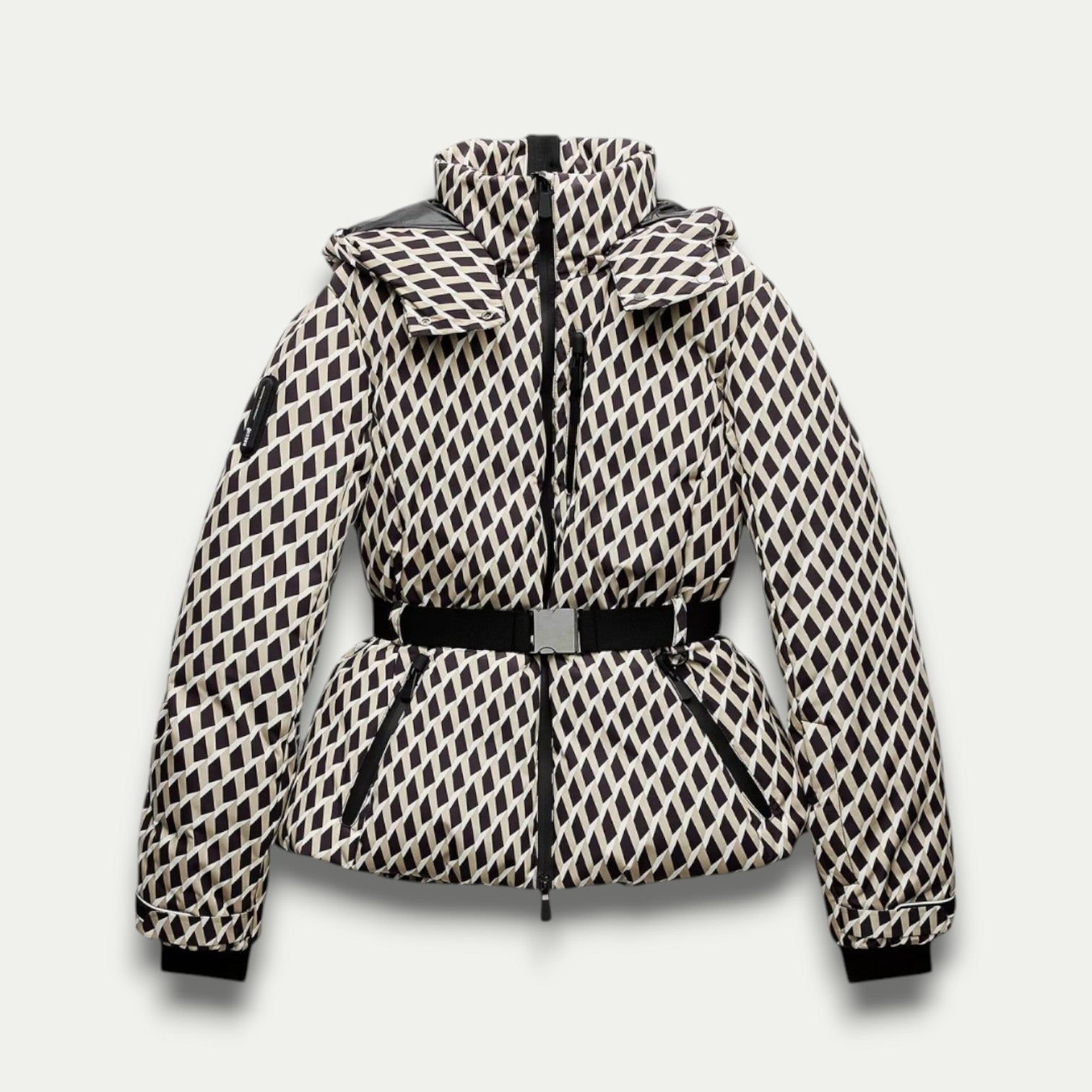 Parka D’hiver avec Ceinture Et Capuche pour Femmes | Idéal pour La Saison Froide