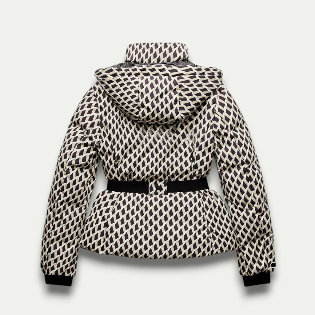 Parka D’hiver avec Ceinture Et Capuche pour Femmes | Idéal pour La Saison Froide
